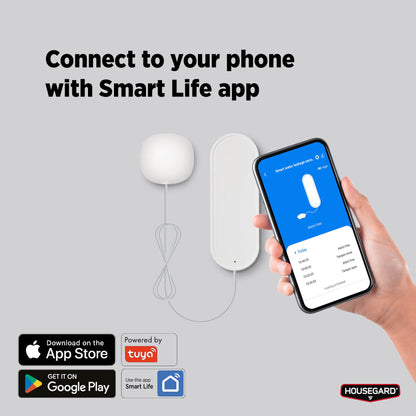 Housegard Smart Vannlekkasjevarsler - WA-202 - WiFi