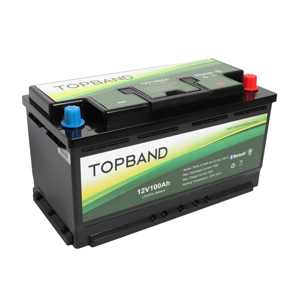 Topband Lithium Heat Pro - Batteri - 12v 100Ah