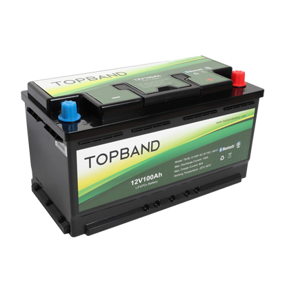 Topband Lithium Heat Pro - Batteri - 12v 100Ah