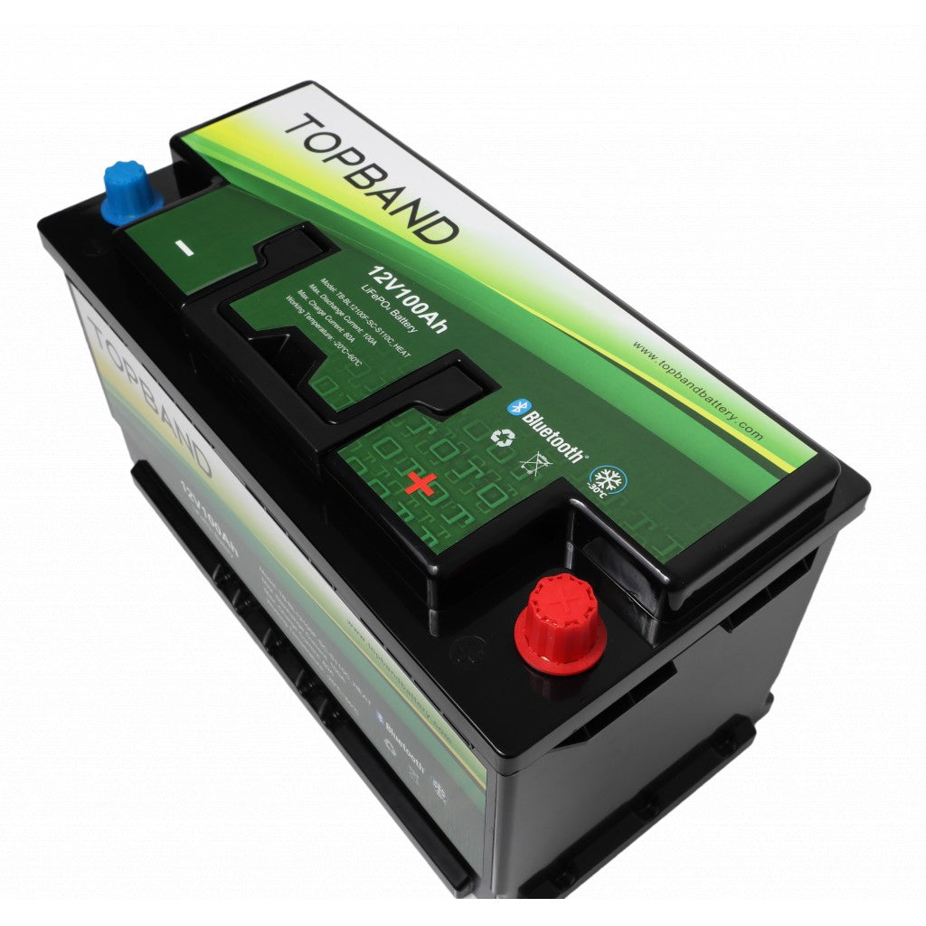 Topband Lithium Heat Pro - Batteri - 12v 100Ah
