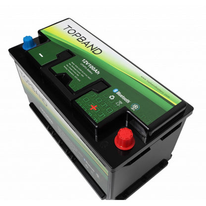 Topband Lithium Heat Pro - Batteri - 12v 100Ah