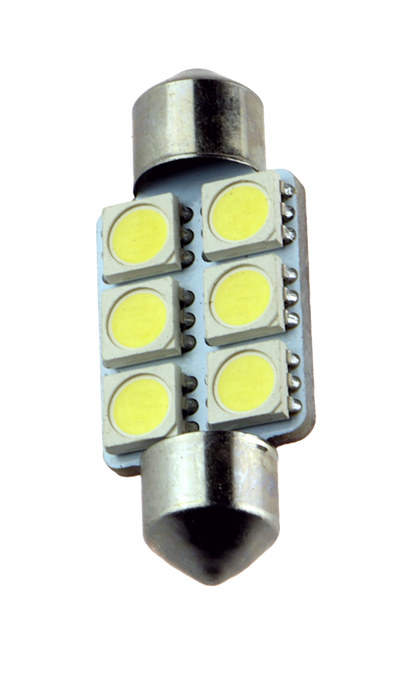 LED Lyspære for Lanterne - SMD 5050 - 36mm 12v 1w 90lm