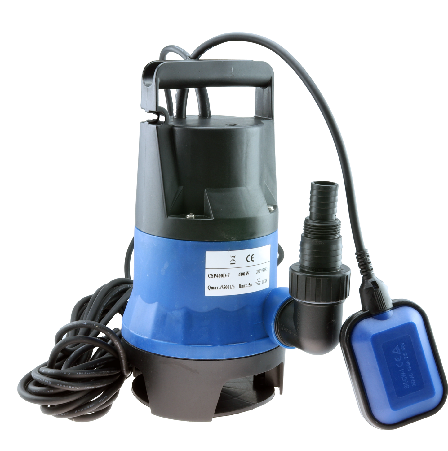 Osean Lensepumpe 400w - 220v - 1981 gph - 7500 l/t