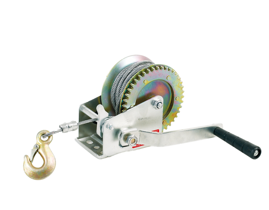 Vinsj for båttralle - Wire - 816kg - 10 m