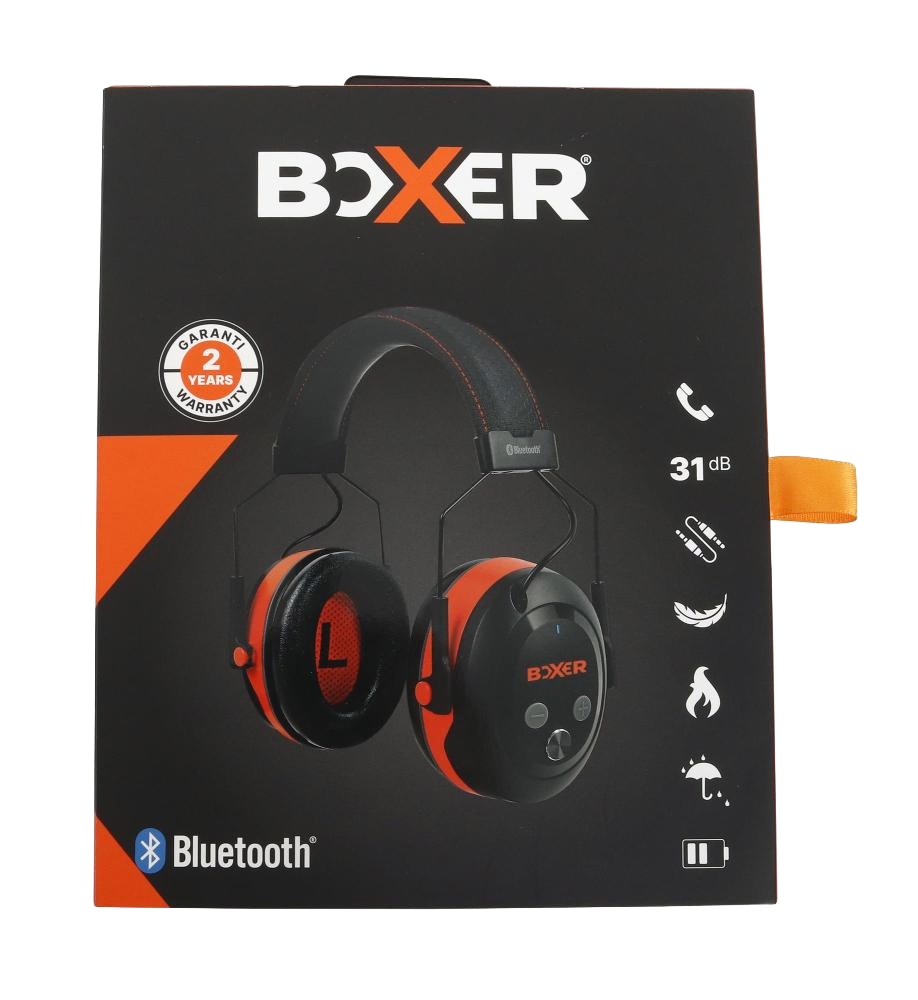 Hørselvern m/Bluetooth - Bluetooth 5.3 - -31dB - 18t brukstid