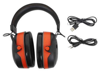 Hørselvern m/Bluetooth - Bluetooth 5.3 - -31dB - 18t brukstid