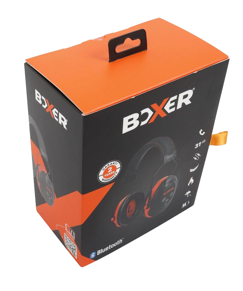 Hørselvern m/Bluetooth - Bluetooth 5.3 - -31dB - 18t brukstid