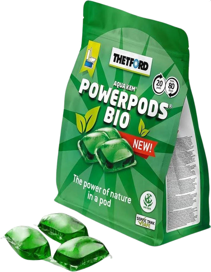 Aqua Kem - PowerPods Bio - Sanitærvæske  - 20 doser