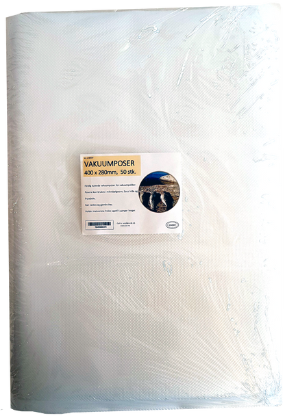 Osean Vakuumpose - 50stk - Pose - 400x280mm - 1,8 mm