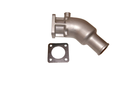 Eksosbend i syrefast stål 304 leveres med pakning