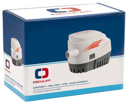OSCULATI Europump II G600 automatisk lensepumpe - 12V - 38l/m – bilde 3
