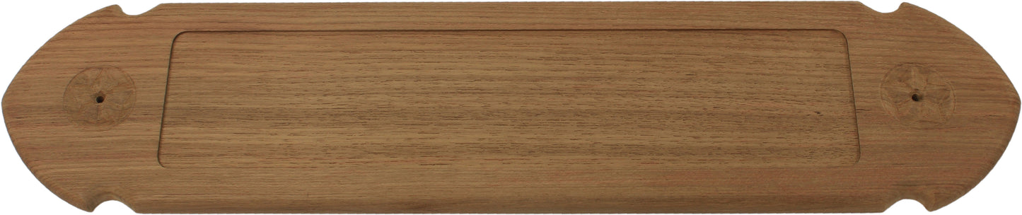 Roca Navneskilt Teak