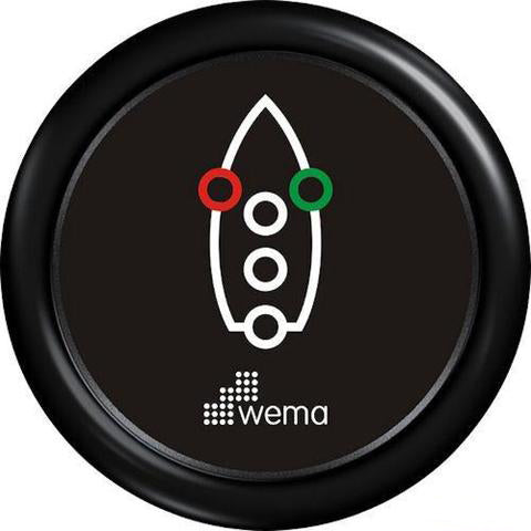 Wema Lanternekontroll, sort/hvit 24V