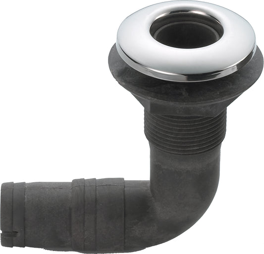 1852 Skroggjennomføring syrefast/nylon 90 grader