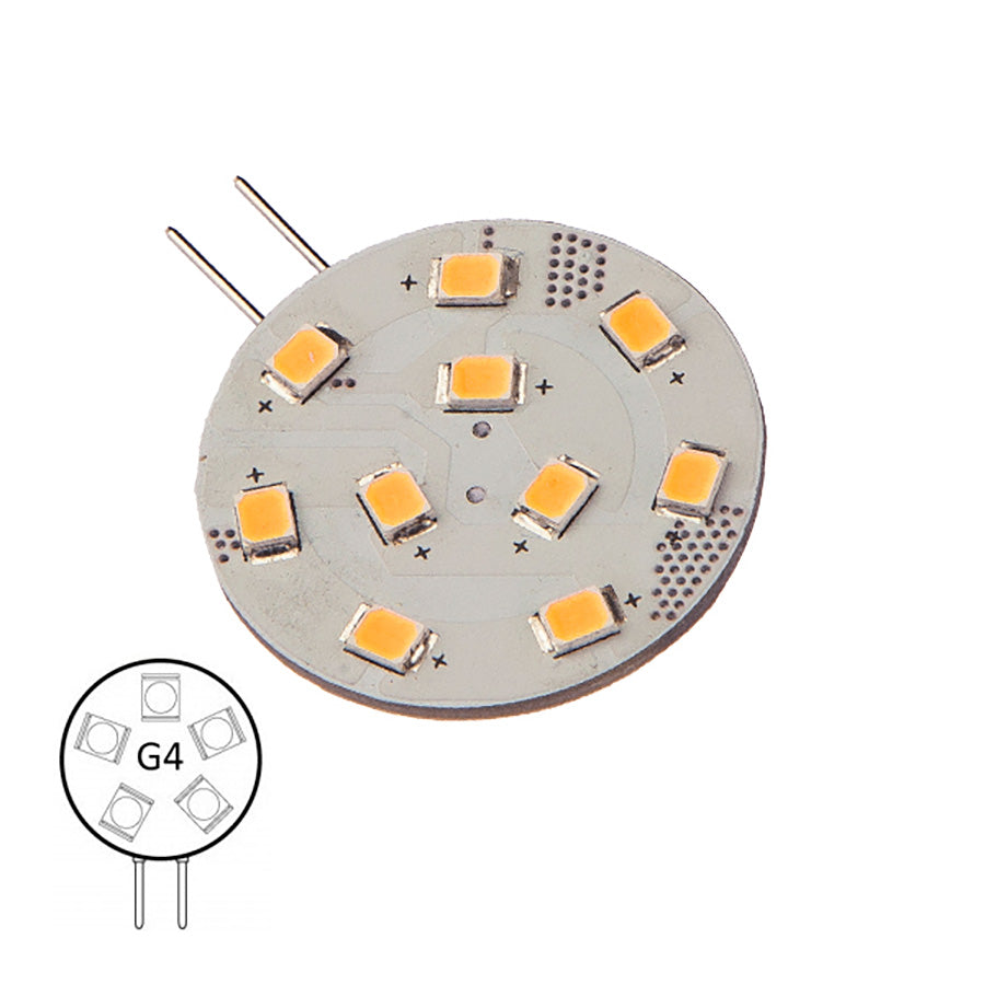 NauticLed LED-pære G4, 2700K/varmhvit, dimbar