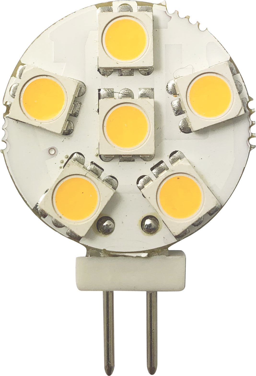 1852 LED G4 Sidepin varmhvit spotpære 2-pk 36V