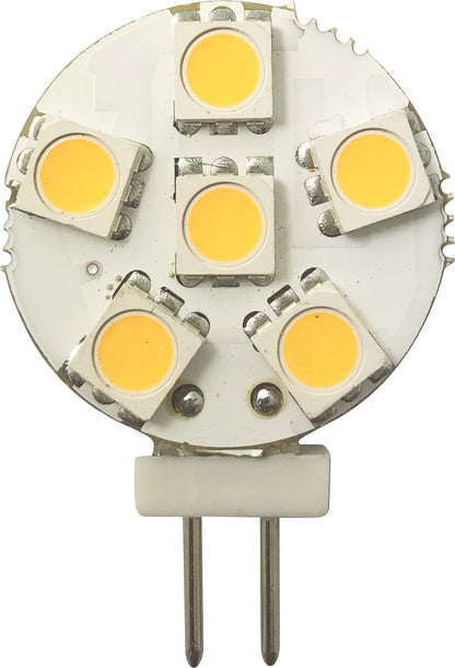 1852 LED G4 Sidepin varmhvit spotpære 2-pk 36V