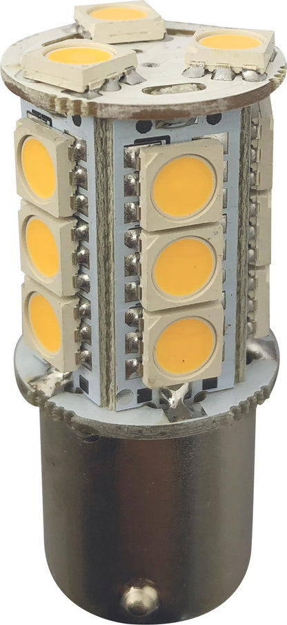 1852 LED pære BA15S u/kuppel 2-pk