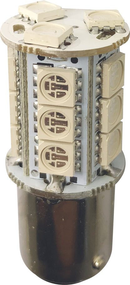 1852 LED pære BAY15D u/kuppel 2-pk