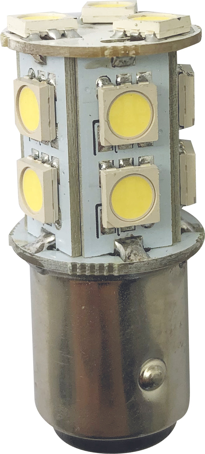 1852 LED pære BAY15D u/kuppel 2-pk 36V