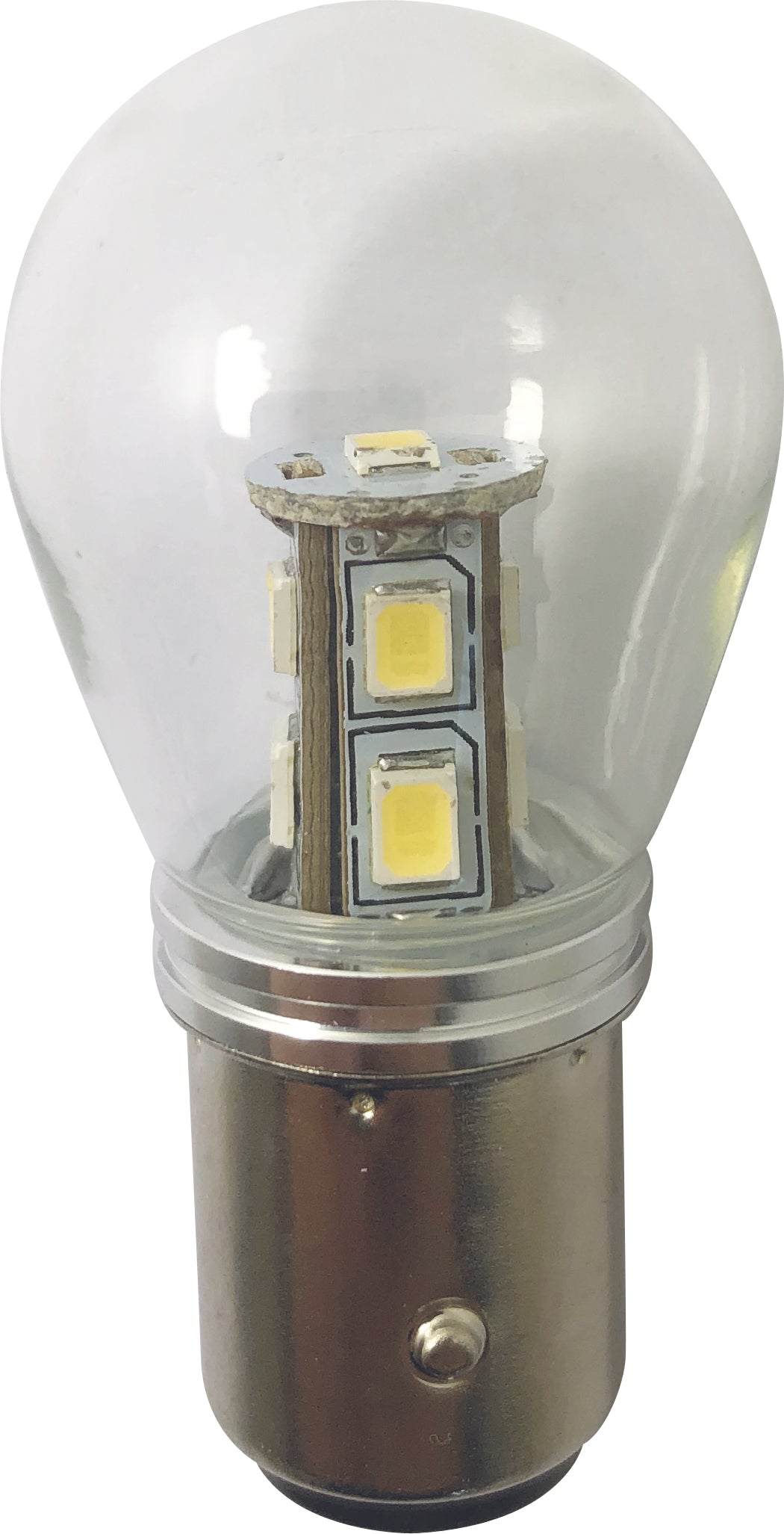 1852 LED pære BAY15D m/kuppel 2-pk 36V