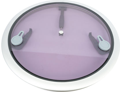 1852 Dekksluke i aluminium rund