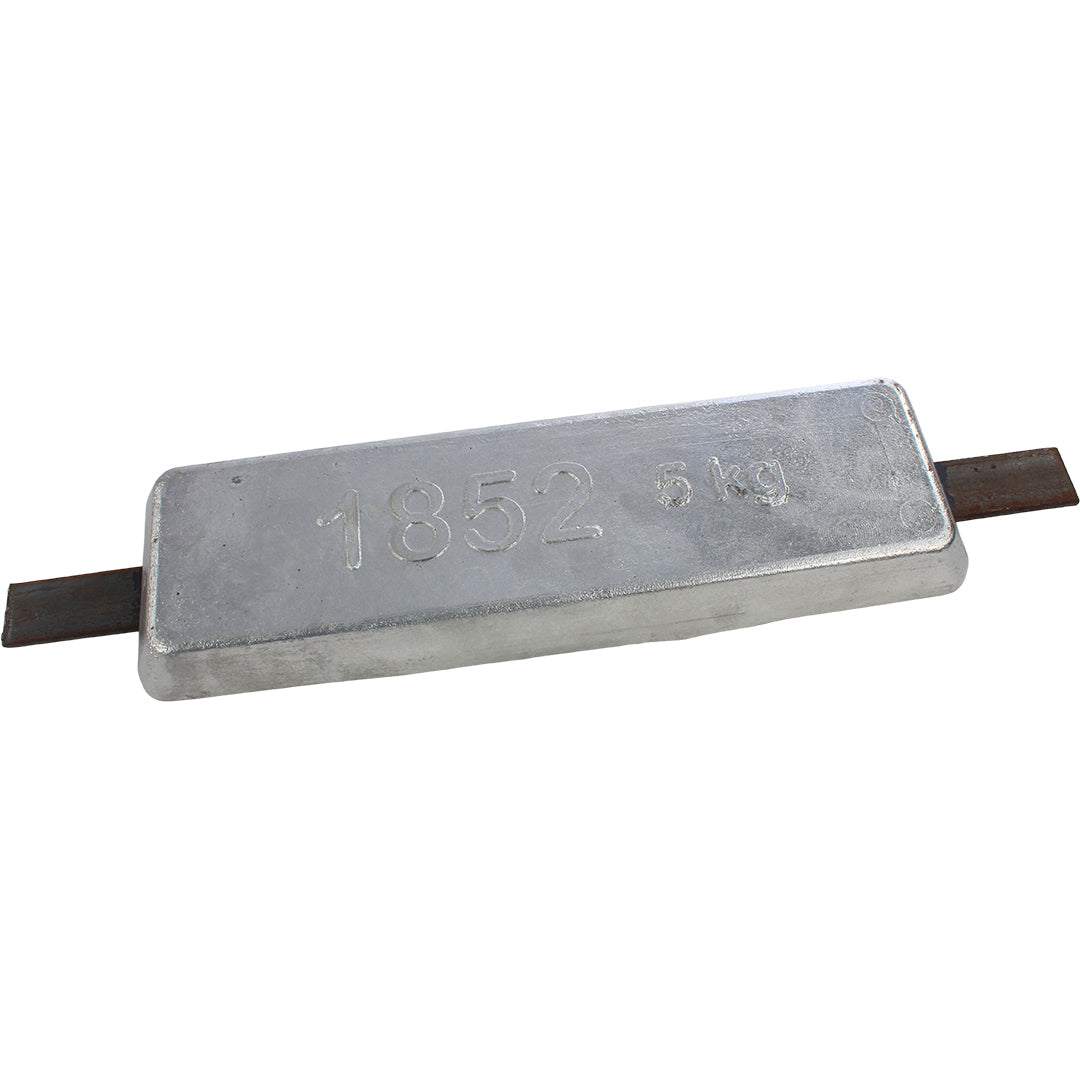 1852 Sinkanode rektangulær 3-11 kg