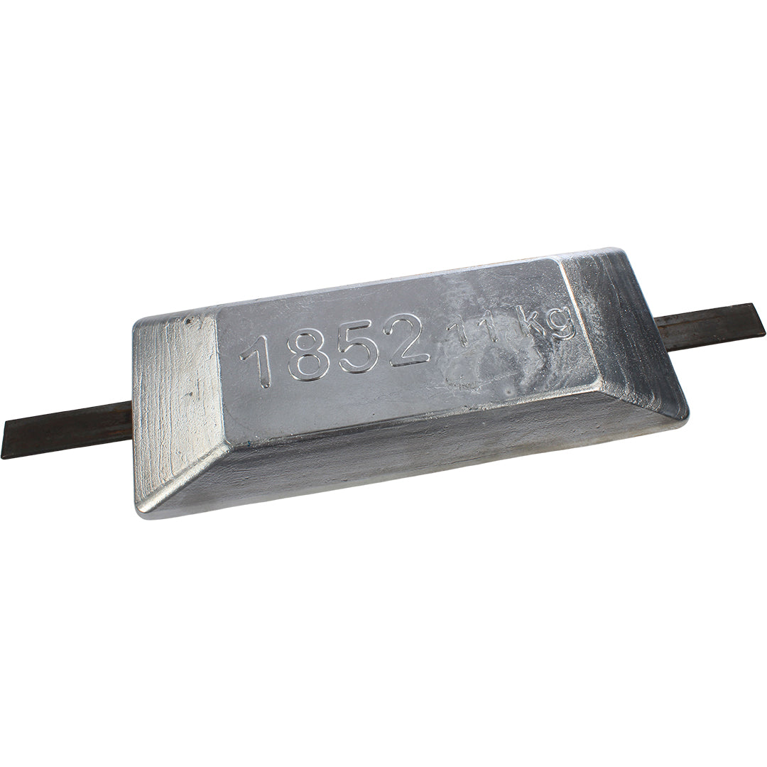 1852 Sinkanode rektangulær 3-11 kg