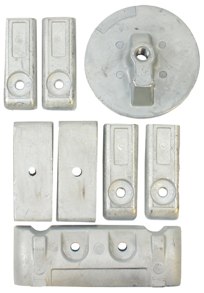 Anodesett Mercury Verado 6 aluminium
