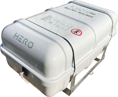 HERO SOLAS Redningsflåte A-Pack Flat/Rund