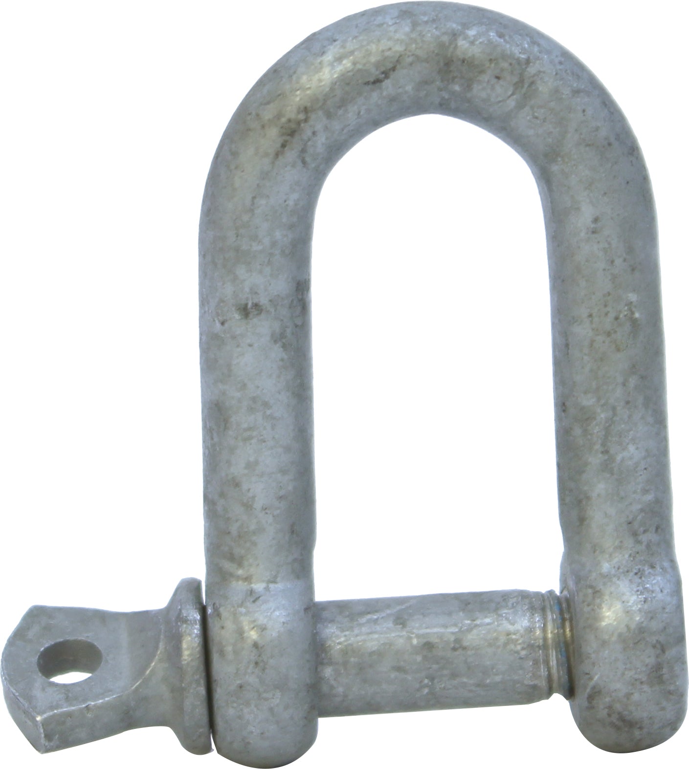 1852 D-sjakkel, rett, galvanisert