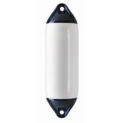 Polyform Fender F-serie hvit m/blå ender