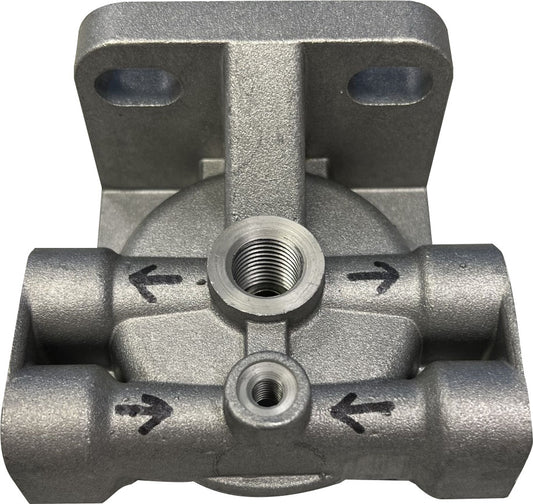 Drivstoffilter diesel m/vannutskiller 80 l/t