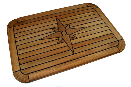 Bordplate Nautic Star, rektangulært 50 x 75 cm
