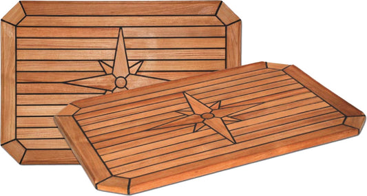 Bordplate Nautic Star, rektangulært 58 x 90 cm