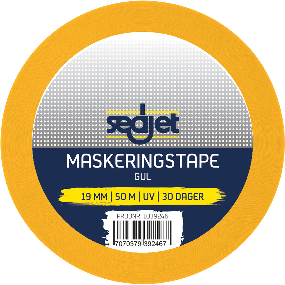 Seajet Maskeringstape gul - 30 dager