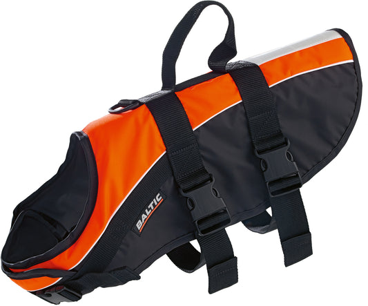 Baltic Mascot hundevest oransje/svart M 8-15 kg