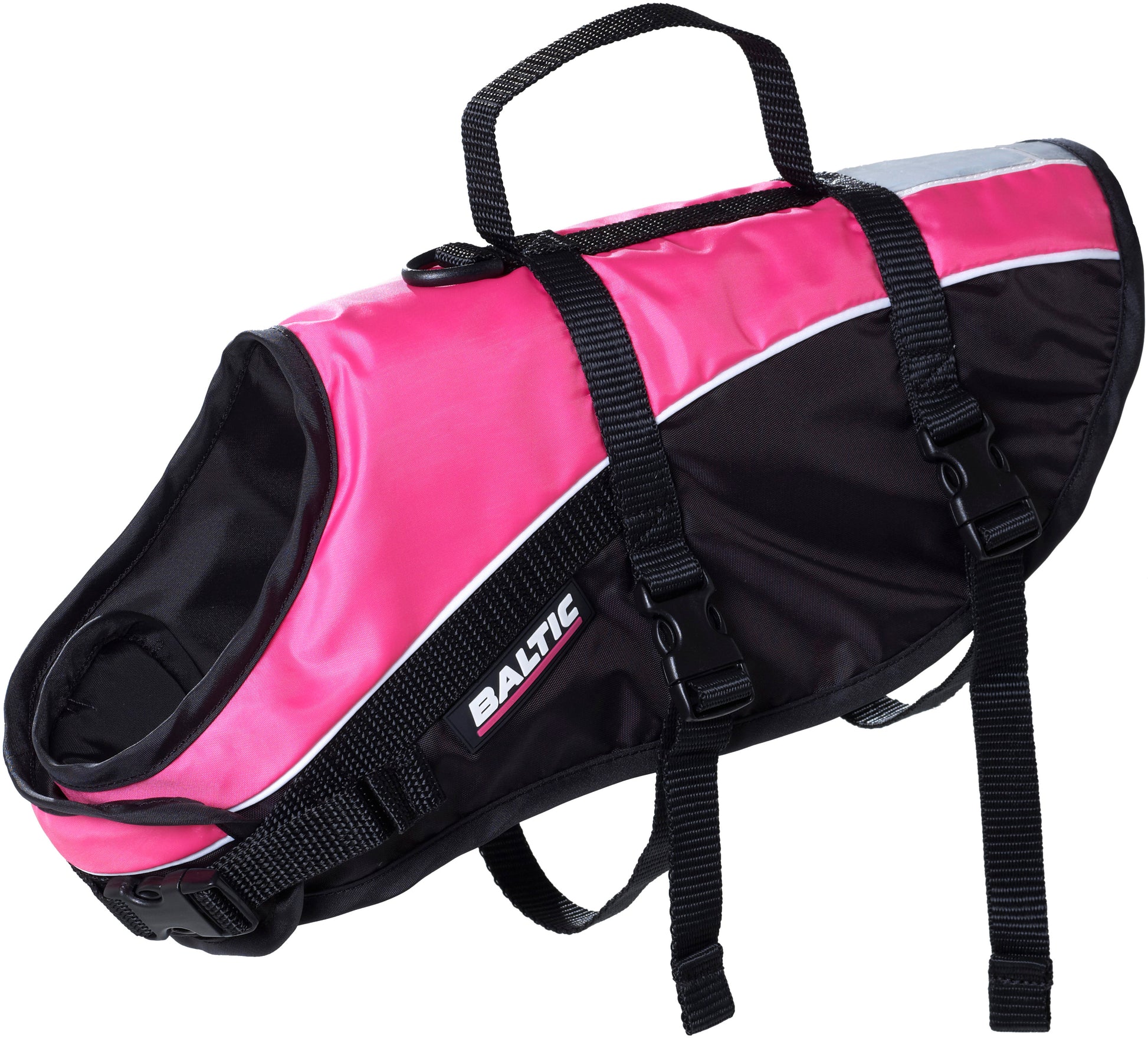 Baltic Mascot hundevest rosa/svart S 3-8 kg