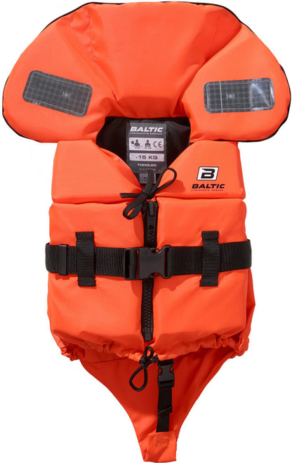Baltic Redningsvest Split Front, orange 15-30 kg
