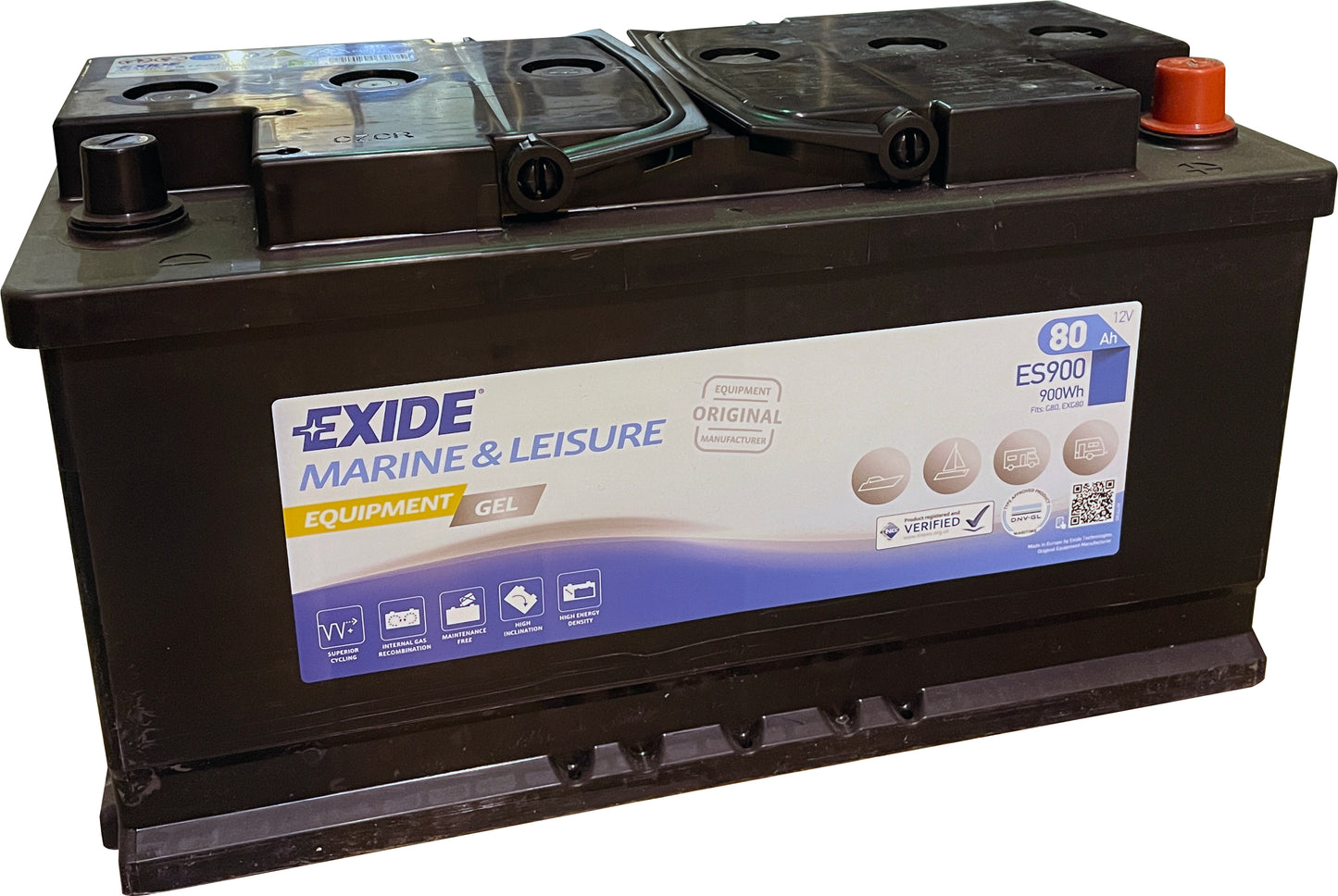 Exide Batteri Equipment GEL 120Ah