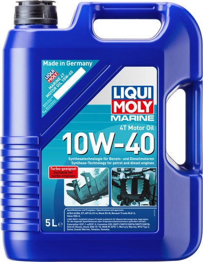 Liqui Moly Marine 4T Motorolje 10W-40