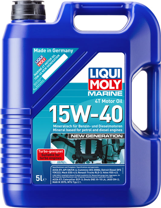 Liqui Moly Marine 4T Motorolje 15W-40