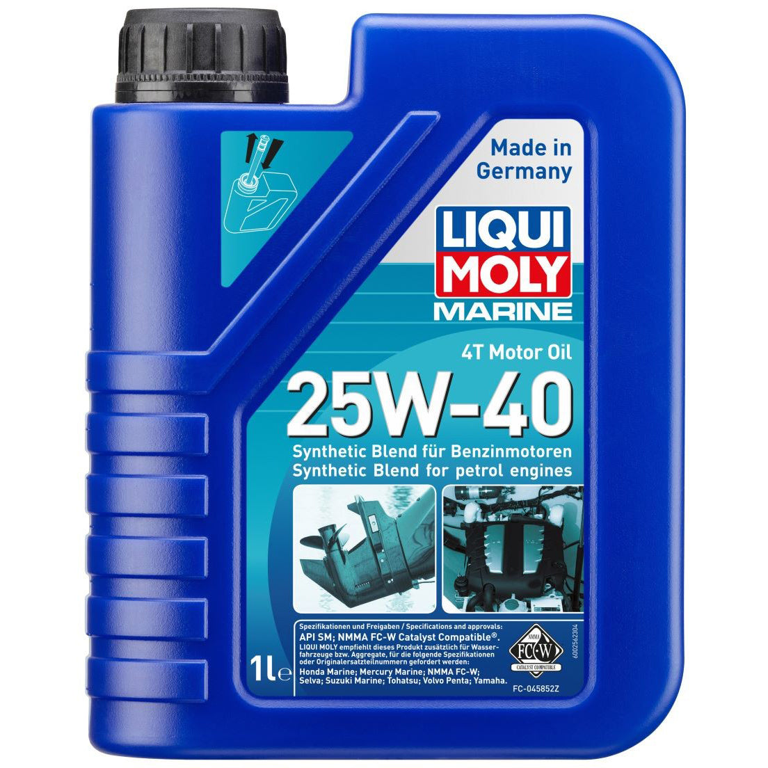 Liqui Moly Marine 4T Motorolje 25W-40 5 l