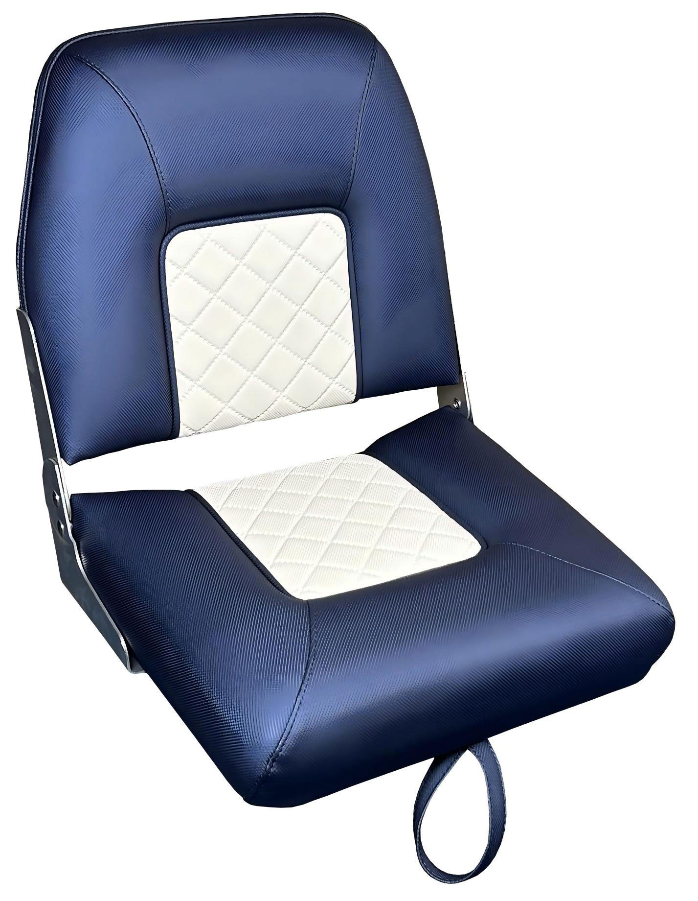 Båtstol S40 Standard, mørkeblå / lysegrå – bilde 3