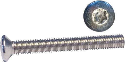1852 Syrefaste maskinskruer A4, linsehode, torx