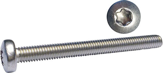 1852 Syrefaste maskinskruer A4, panhode, torx