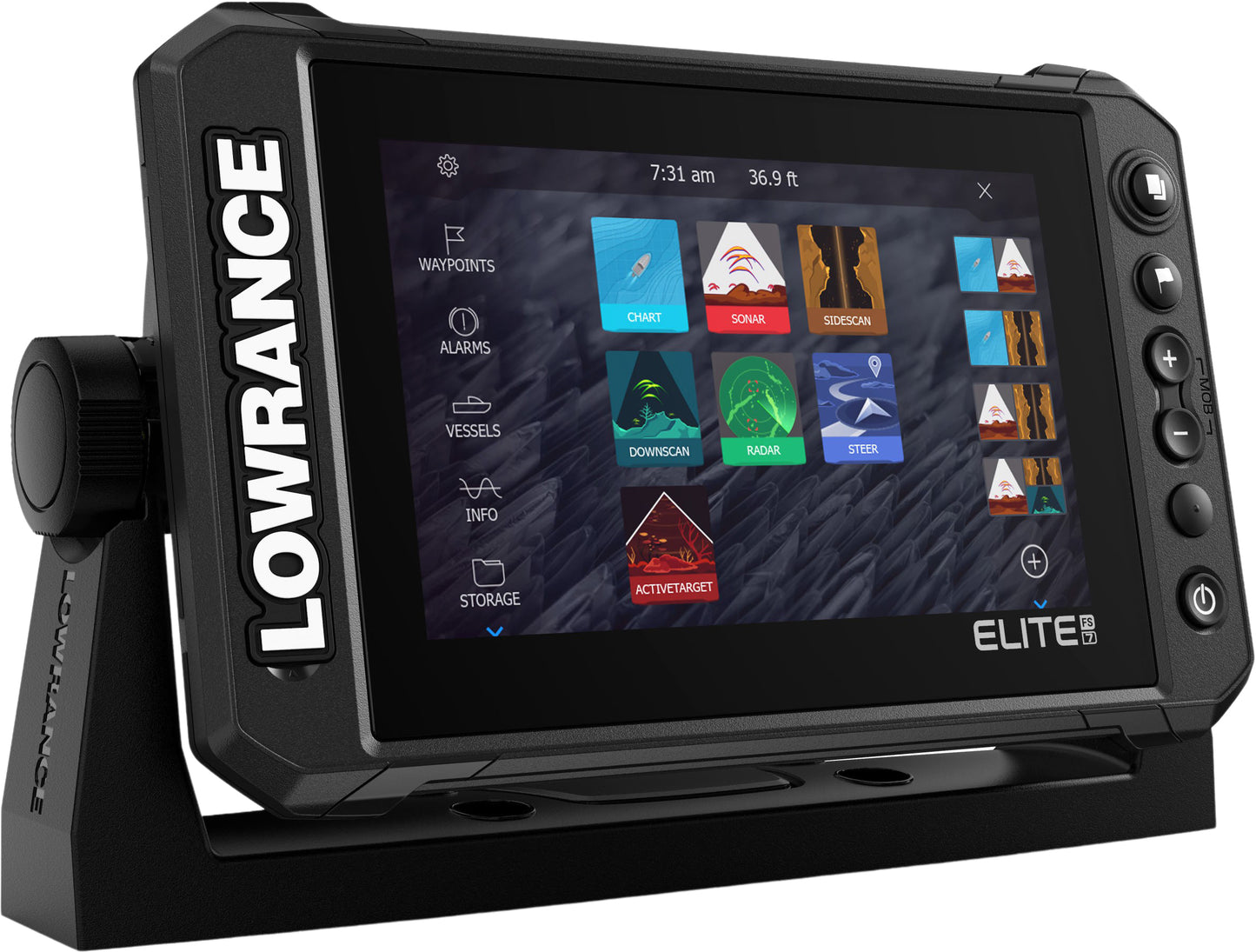 Lowrance Elite FS ekkolodd og kartplotter