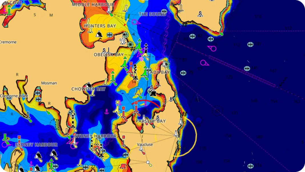 C-Map Reveal X - Skagerrak, Kattegat and Baltic Sea – bilde 3