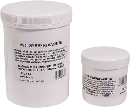 1852 Vaselin Hvit Syrefri