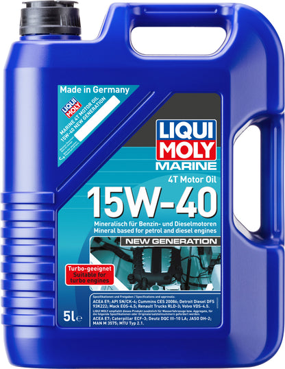 Liqui Moly Marine 4T Motorolje 15W-40 New gen